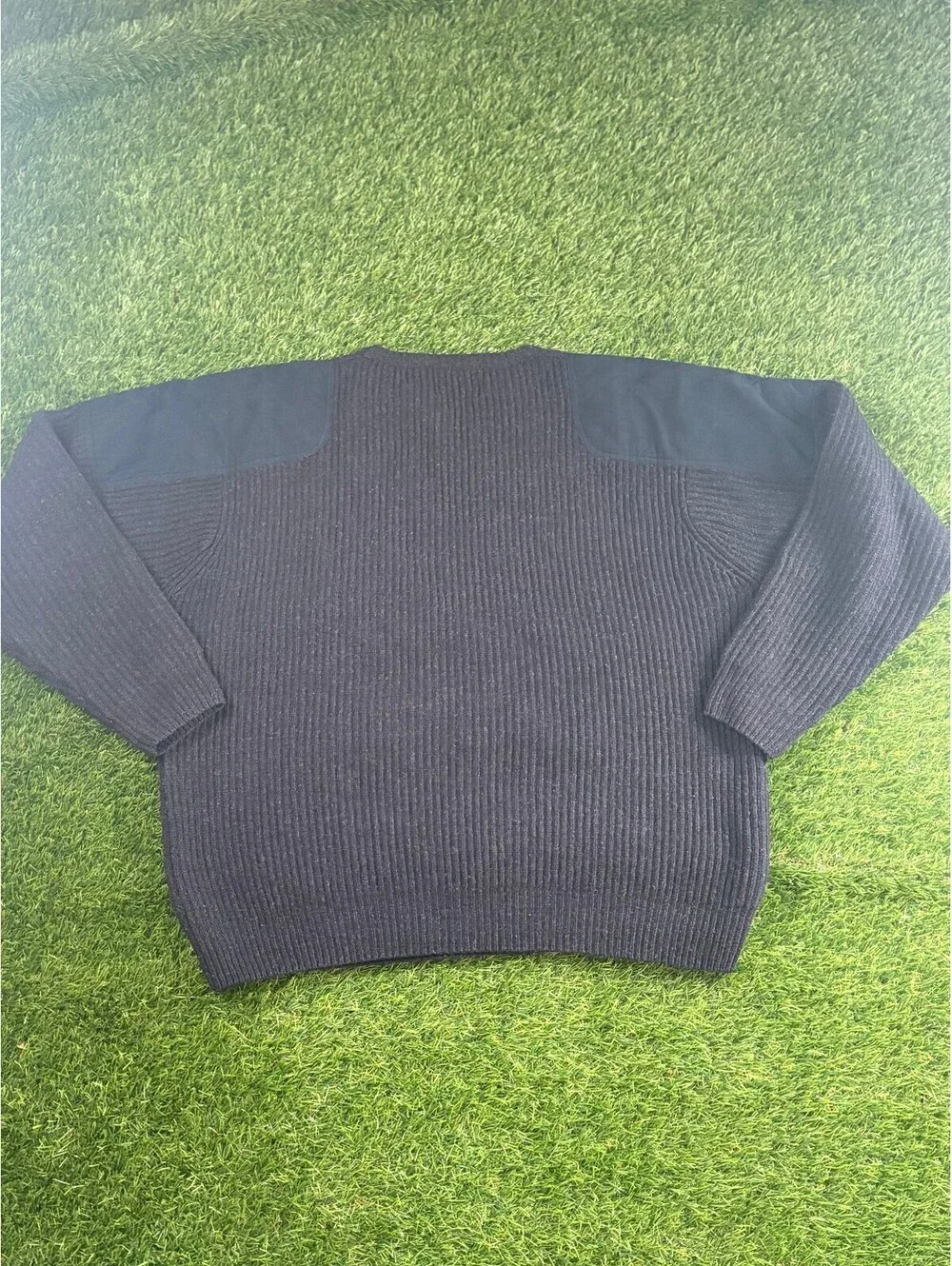 Vintage Cabela's Outfitter Series Navy Wool Sweater XL men's